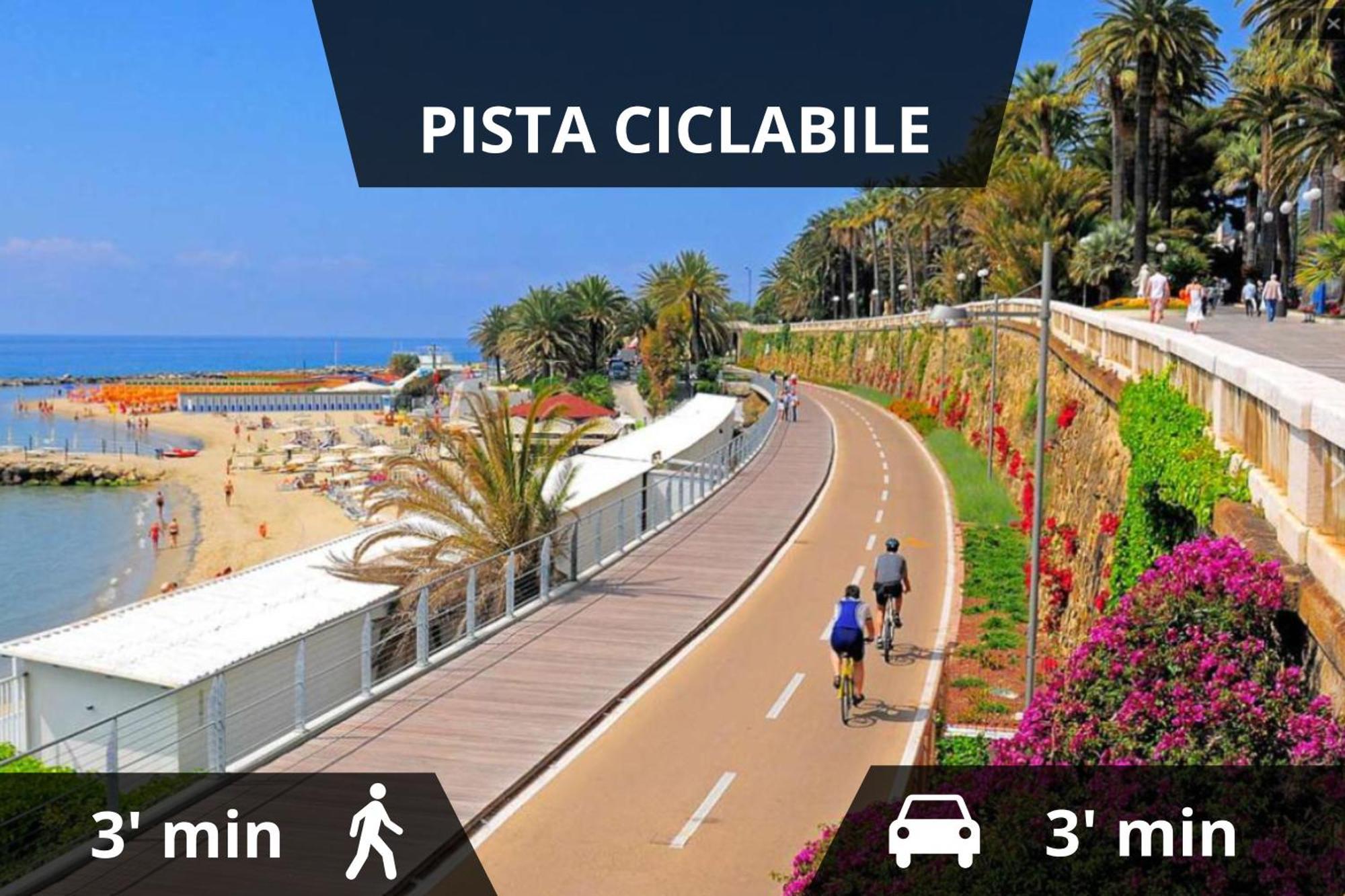 Ariston - Ciclabile Appartamento In Centro Al Mare Con Balcone Sanremo Exterior photo
